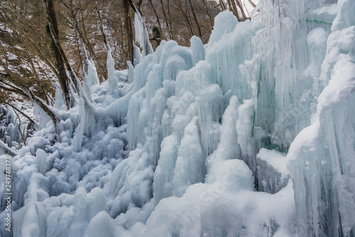 Oonichi Ice Pillar icicles © Joshua