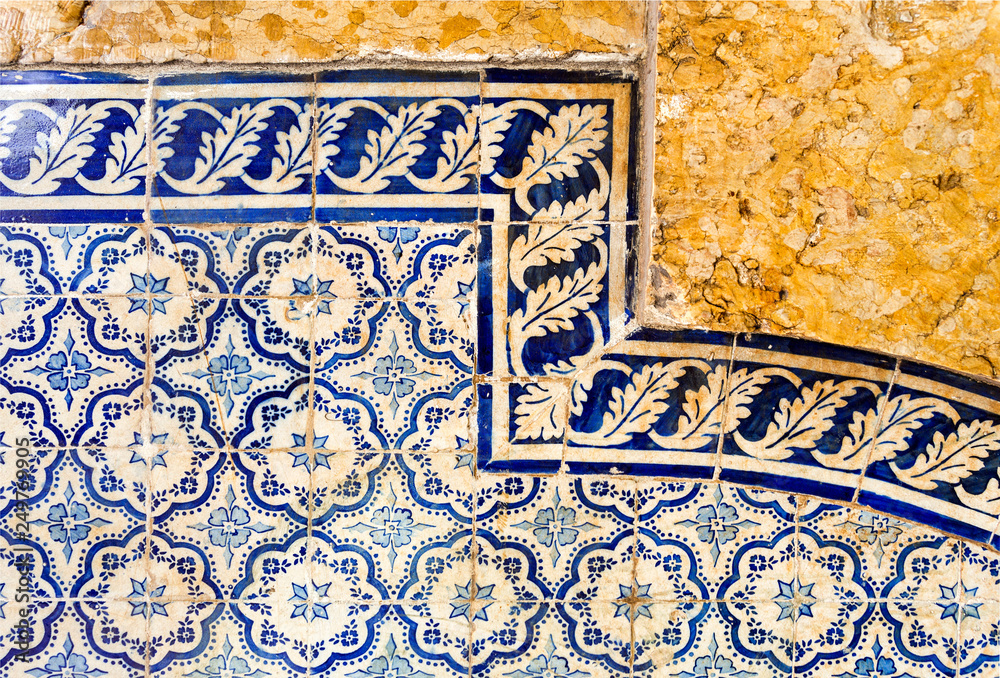 Traditional Portuguese Blue Tiles