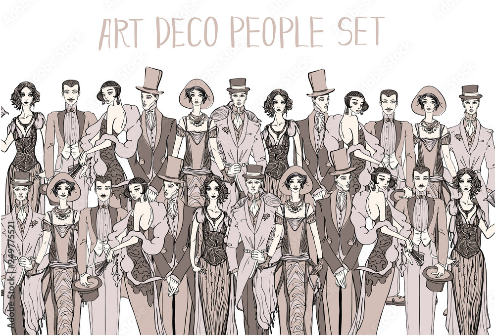Art Deco People
