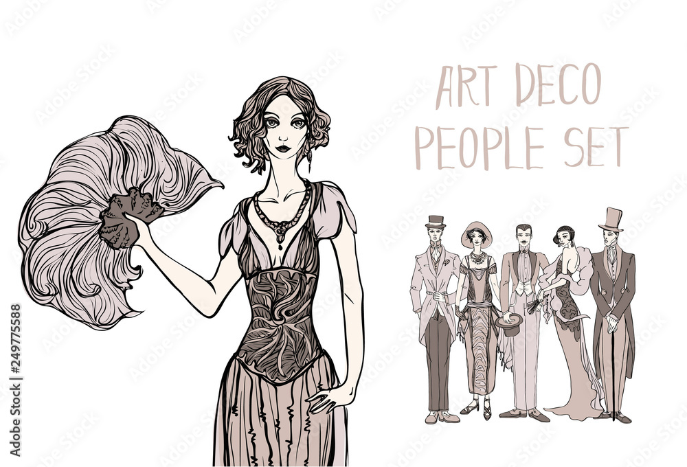 Art Deco People