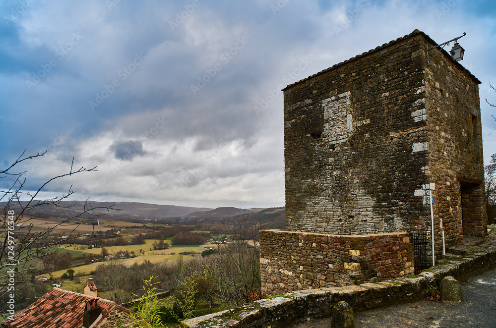 Cordes Sur Ciel, the medieval village of South of France