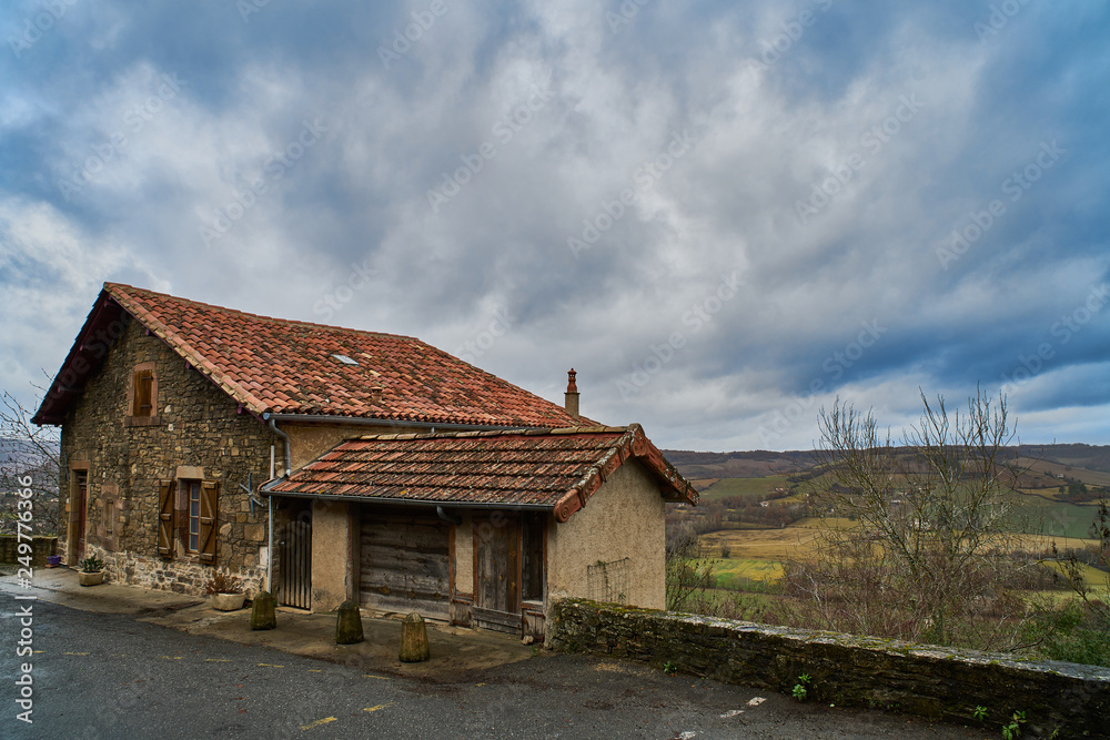 Cordes Sur Ciel, the medieval village of South of France Cordes Sur Ciel, the medieval village of South of France