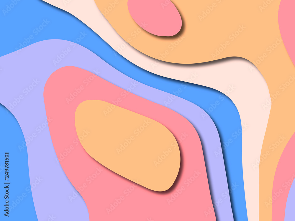 Colorful carving art.Paper cut abstract background with paper cut shapes. Template design layout for business presentations, flyers, posters, invitations Colorful carving art.Paper cut abstract background with paper cut shapes. Template design layout for business presentations, flyers, posters, invitations