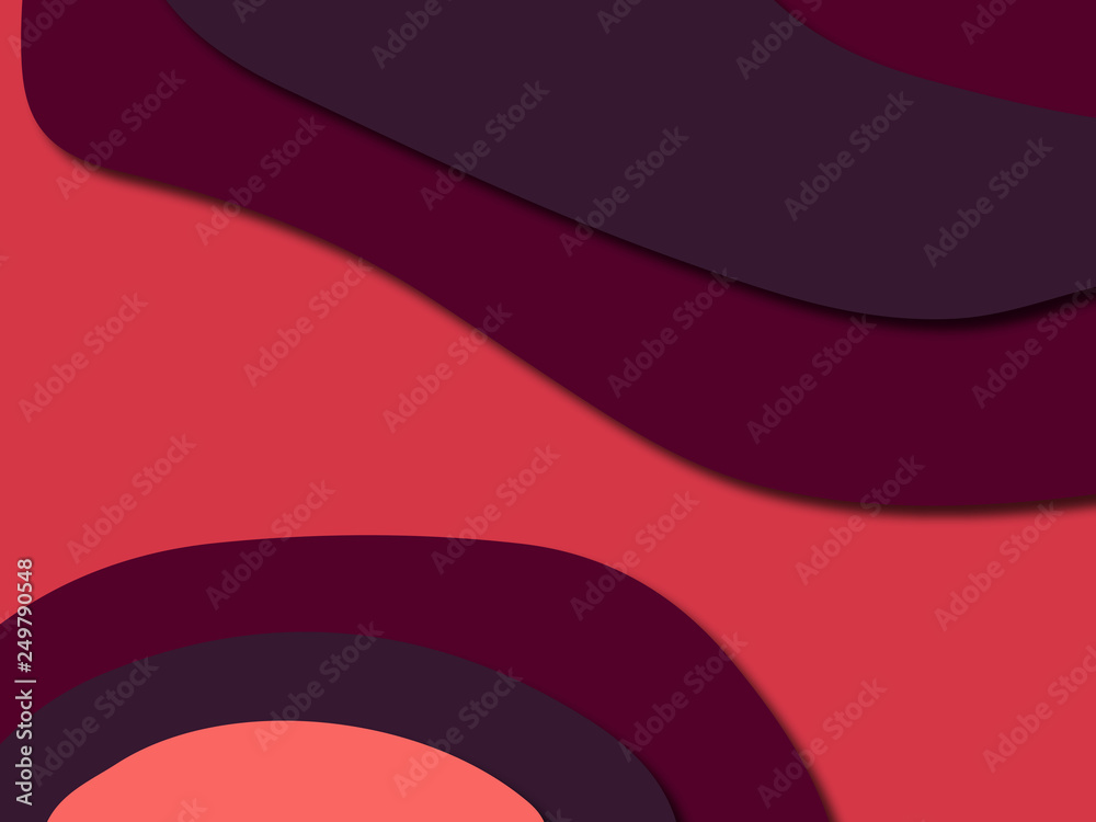 Colorful carving art.Paper cut abstract background with paper cut shapes. Template design layout for business presentations, flyers, posters, invitations