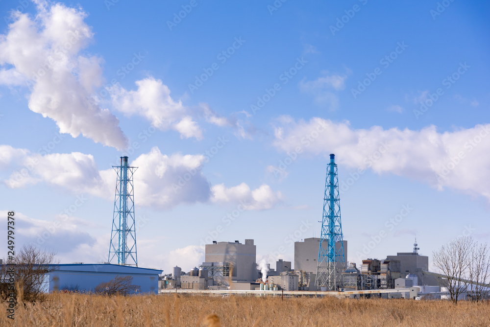 北海道の火力発電所 / 苫小牧市