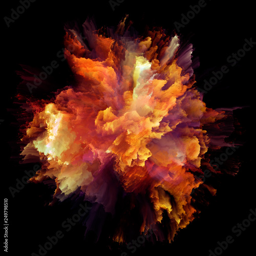 Magic of Color Splash Explosion