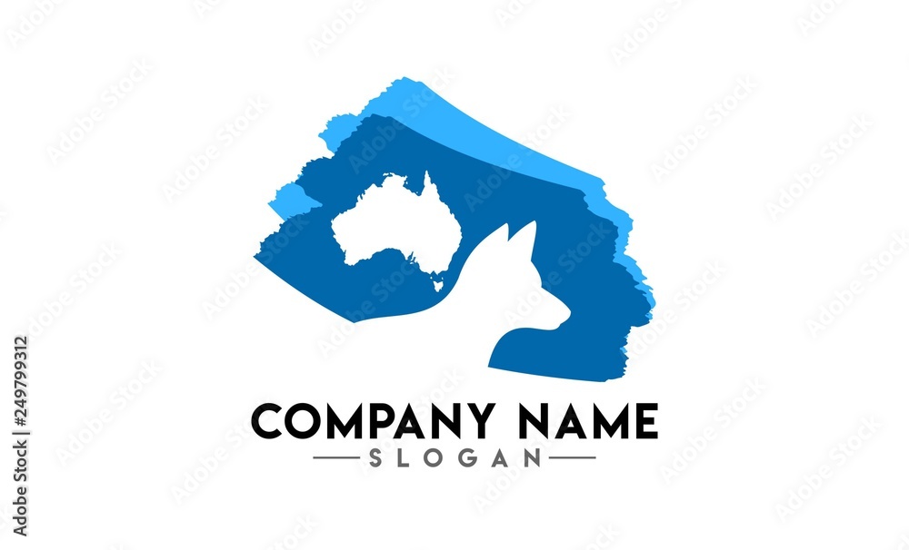 australian animal brush logo