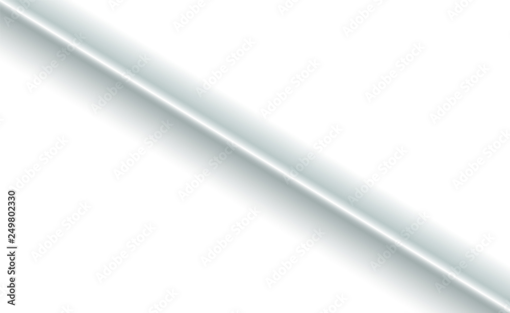 Background separation in the middle of white paper fabric diagonally fold. Blank with soft shadows. Copy-space clear template concept for presentation and design decorative. Vector illustration EPS10 Background separation in the middle of white paper fabric diagonally fold. Blank with soft shadows. Copy-space clear template concept for presentation and design decorative. Vector illustration EPS10