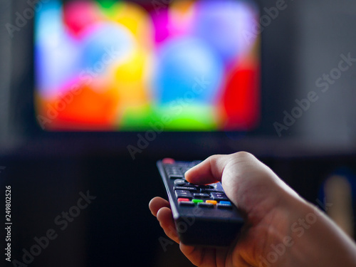 TV switching by remote control