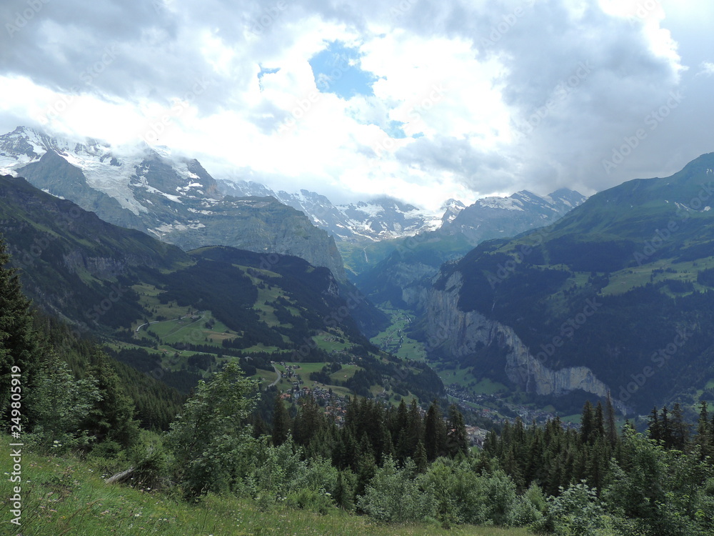 Obraz premium Mountain Valley