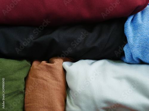 color silk fabric background,cotton cloth
