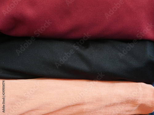 colorful silk cloth background,cotton fabric texture