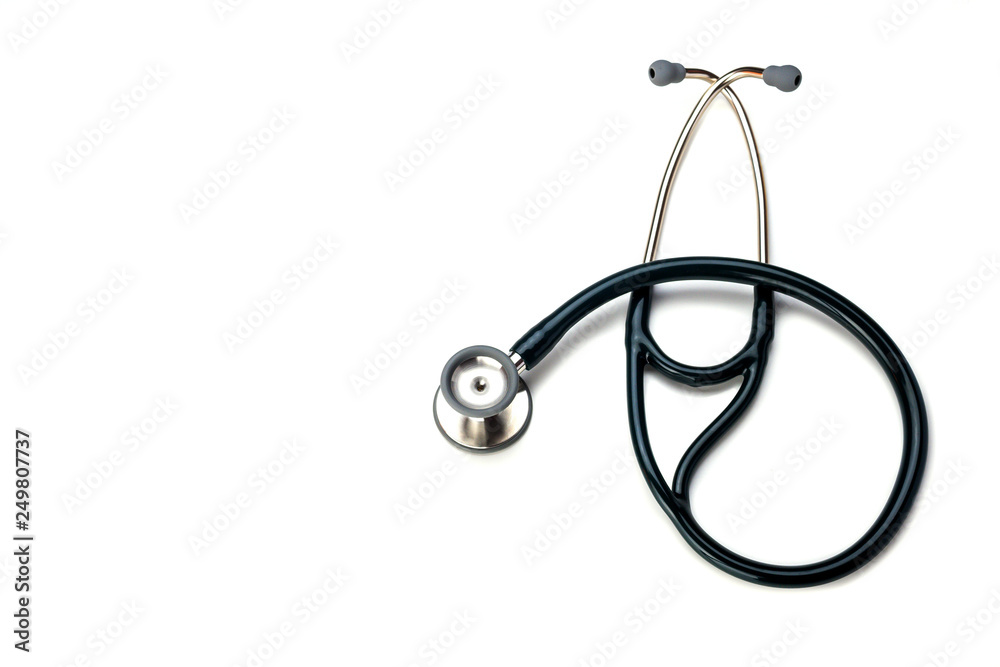 Stethoscope on white background for medical Stethoscope on white background for medical
