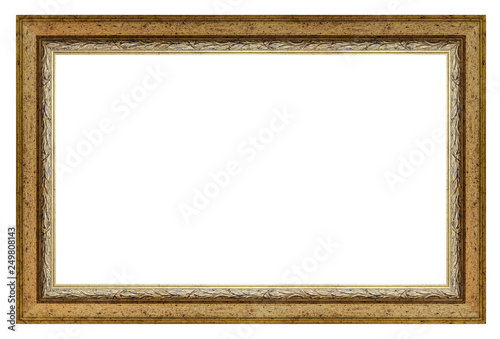 Vintage golden frame