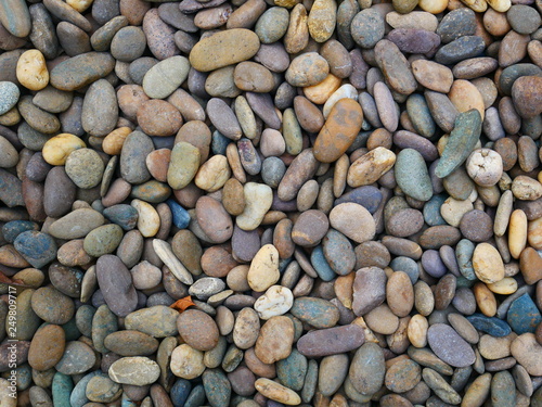 stone background,pebbles on the beach