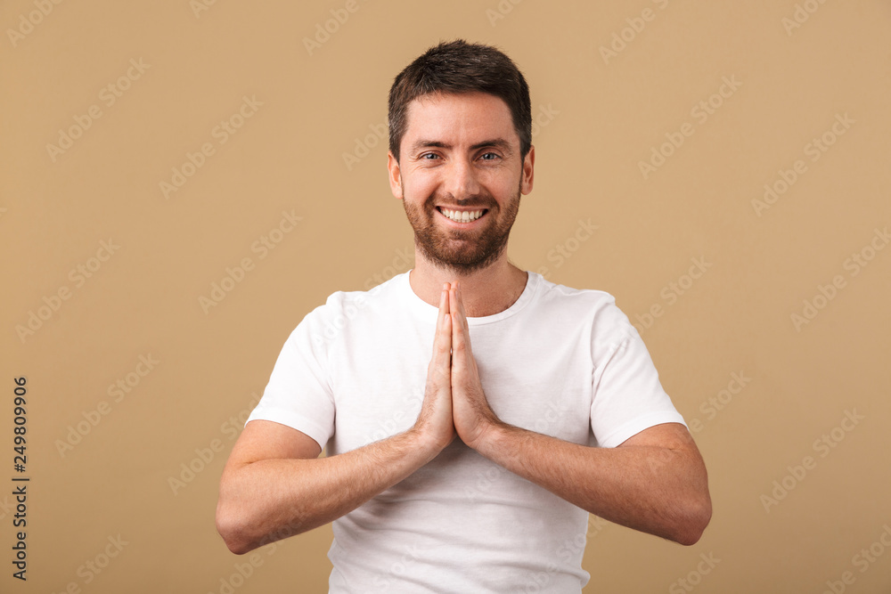Portrait of a smiling young man standing Portrait of a smiling young man standing