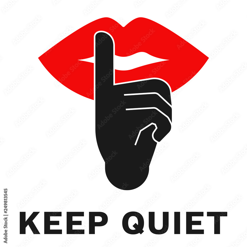 be quiet sign language