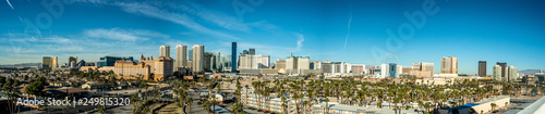 Las Vegas skyline from a distance during day time © cloudless