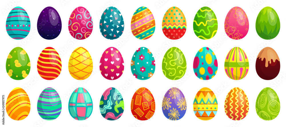 Premium Vector  Cartoon cute eggs pattern for easter wrapping paper