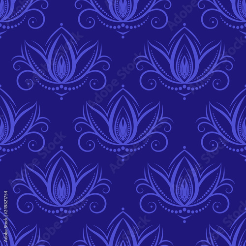 Seamless pattern in vintage style on a dark background.