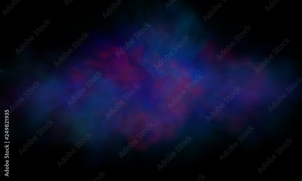 Star and galaxy, space background - Illustration Star and galaxy, space background - Illustration