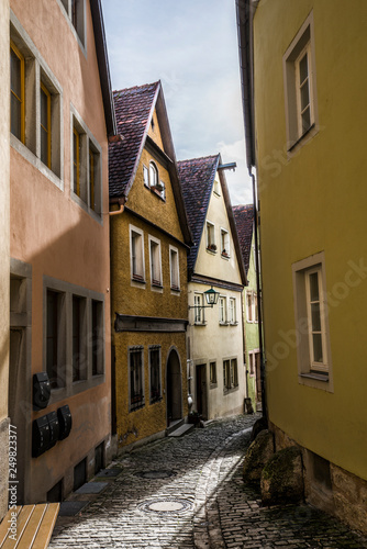 Straße in Rothenburg