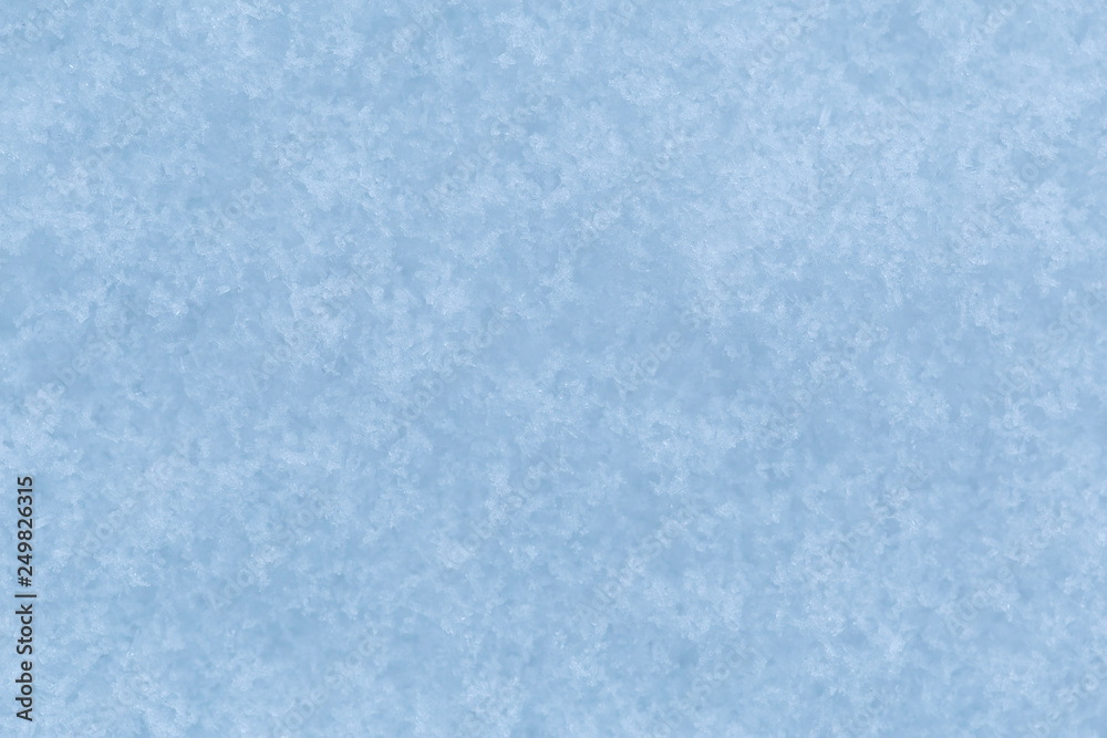 background of fresh snow texture in blue tone background of fresh snow texture in blue tone