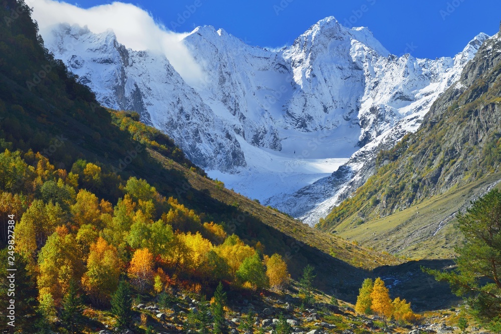 Autumn in mountains