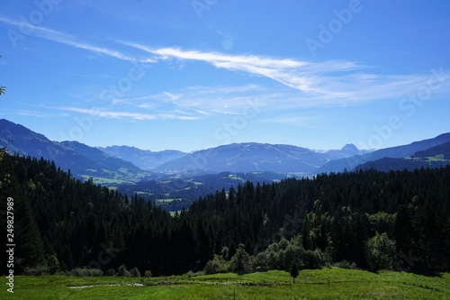 Wilder Kaiser Region in tirol in österreich