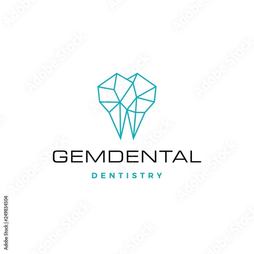 gems dental logo for dentist and dentistry