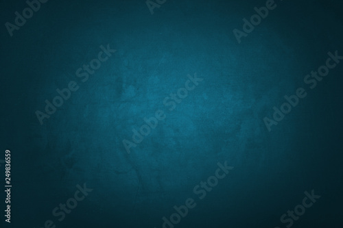 blue and dark gradient texture and wall background