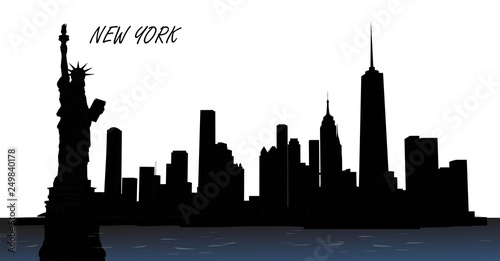 Vector city new york