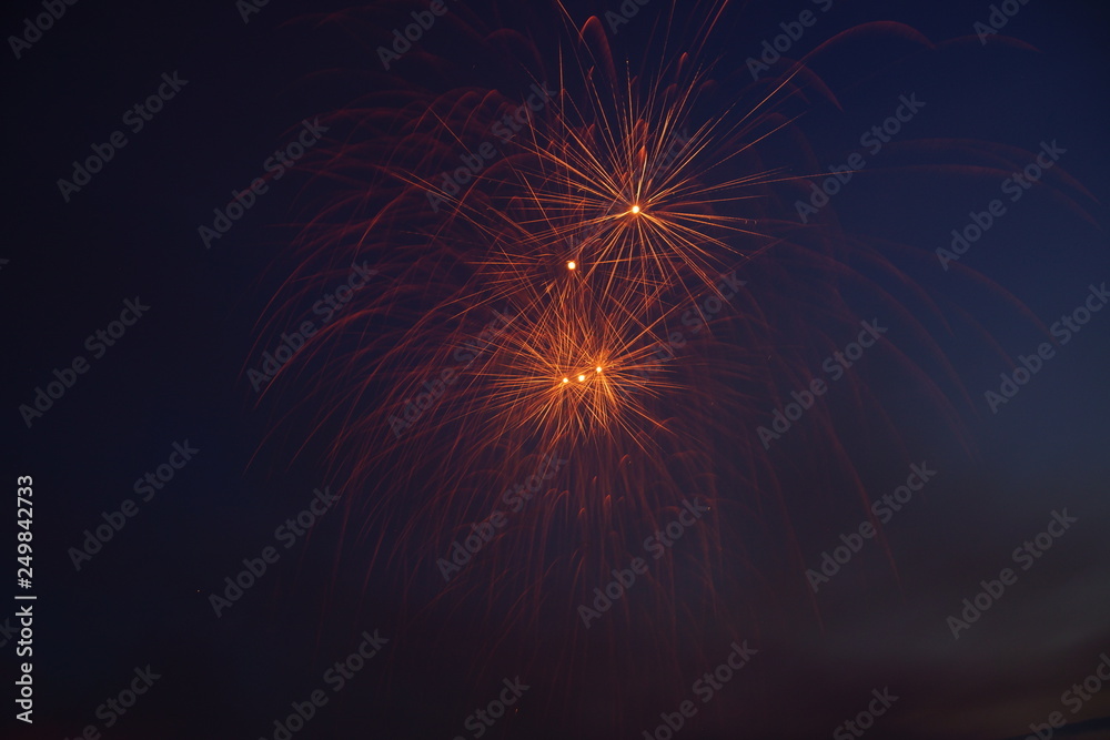Fototapeta premium Feuerwerk