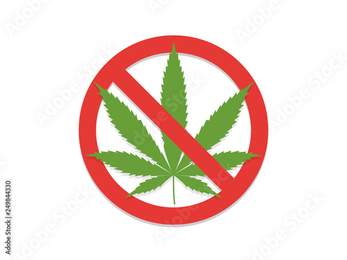 Stop Drugs Vector Icon