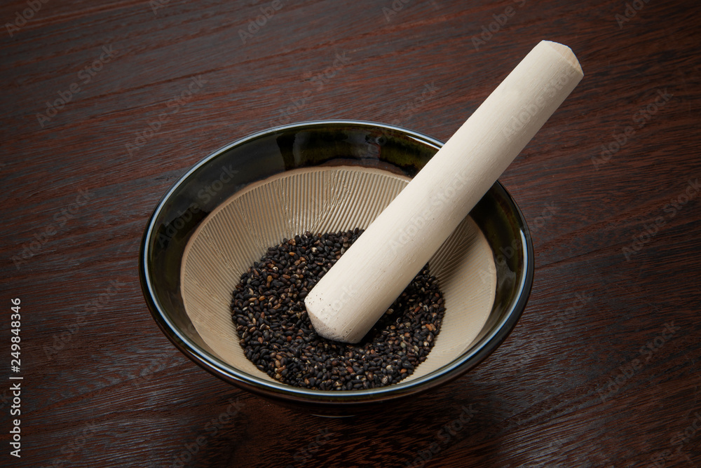 すり鉢すりこ木