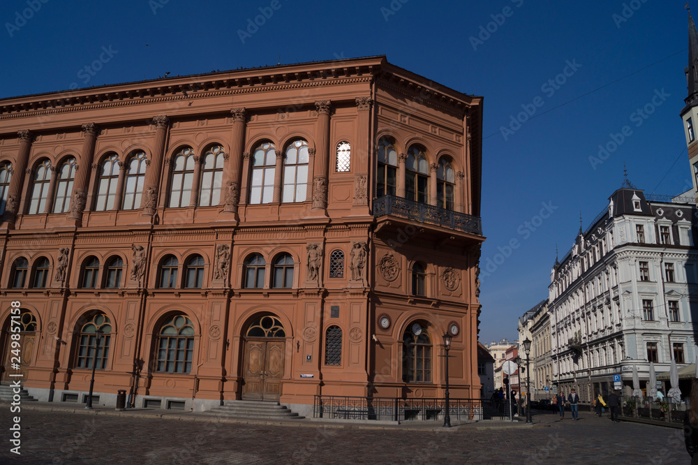 old building in Riga, Latvia
