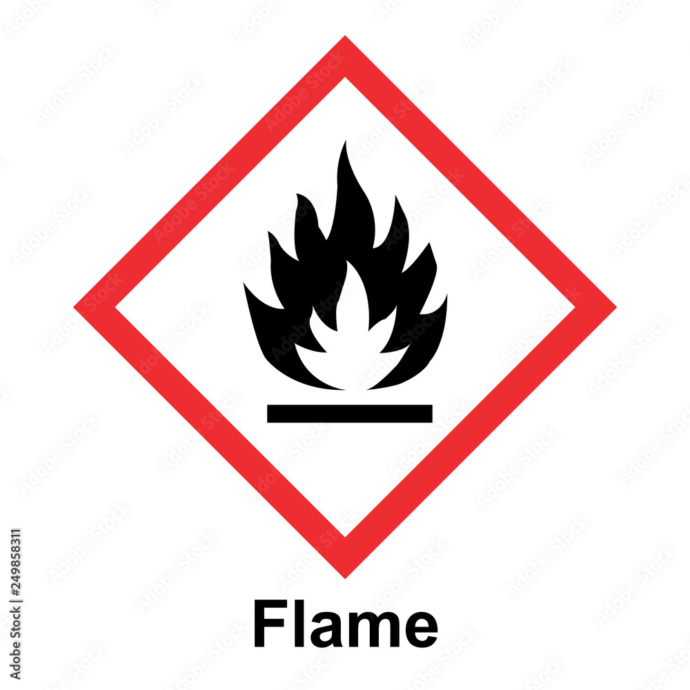 The Globally Harmonized System of Classification and Labeling of Chemicals vector on white background illustration The Globally Harmonized System of Classification and Labeling of Chemicals vector on white background illustration