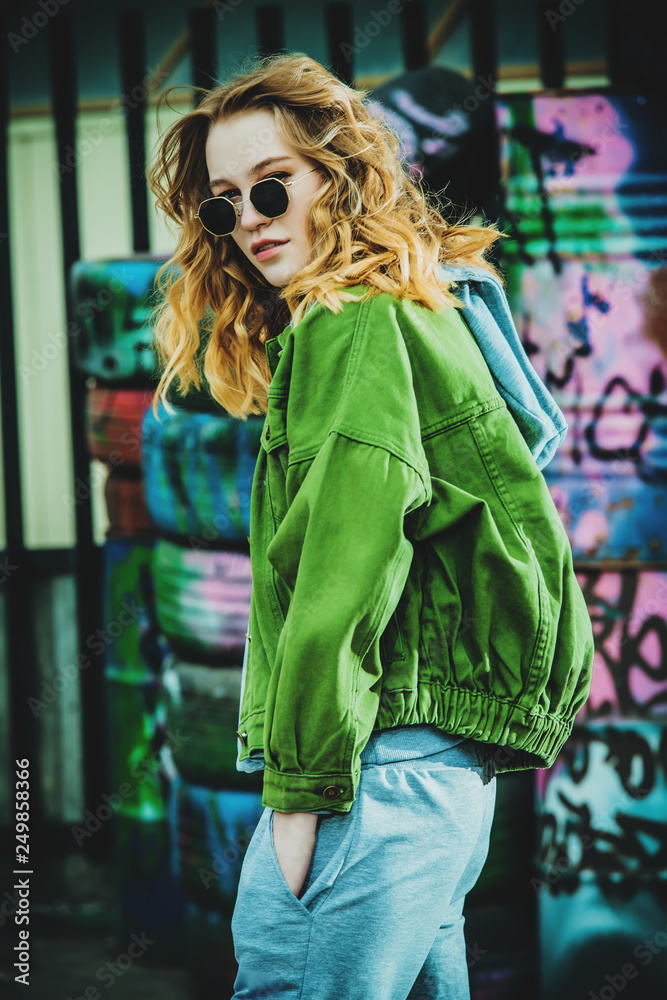 Fototapeta premium urban fashion style
