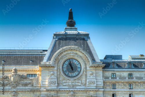 Clock on Musee d'Orsay