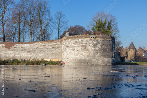 13th century fortified wall