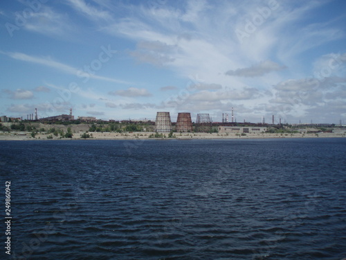 panorama of city of volgograd