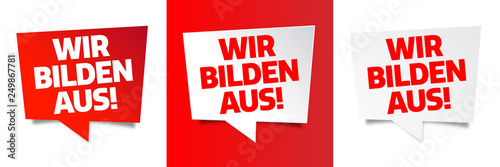 Wir bilden aus	