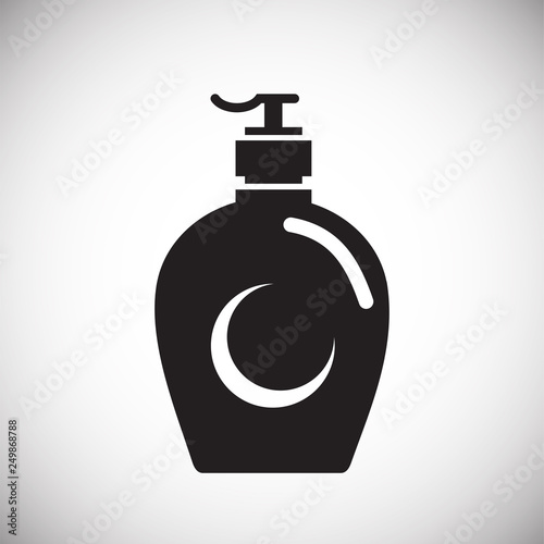 Cleaning agent icon on white background for graphic and web design, Modern simple vector sign. Internet concept. Trendy symbol for website design web button or mobile app