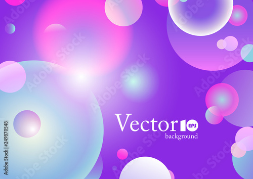 Abstract geometric proton purple background
