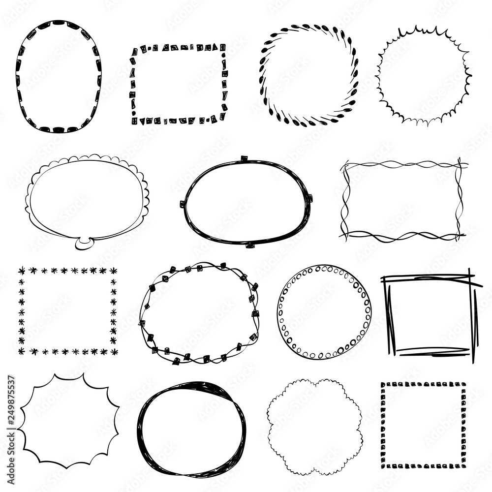Hand Drawn Frames Hand Drawn Frames