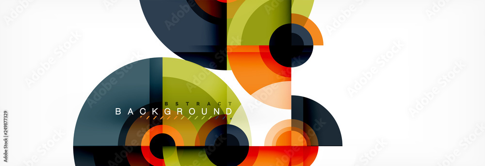 Abstract background circle design Abstract background circle design