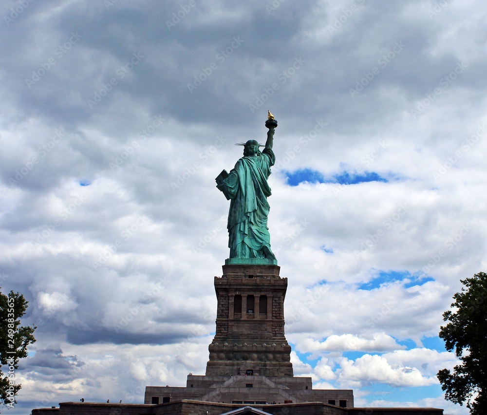 Fototapeta premium New York Statue of Liberty USA NYC Island