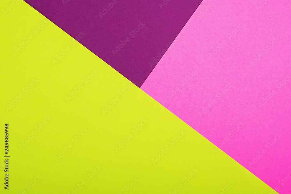 Abstract geometric festive background. Purple, pink and yellow trend colors 2019, Abstract geometric festive background. Purple, pink and yellow trend colors 2019,