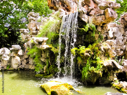 Obraz na płótnie Wasserfall