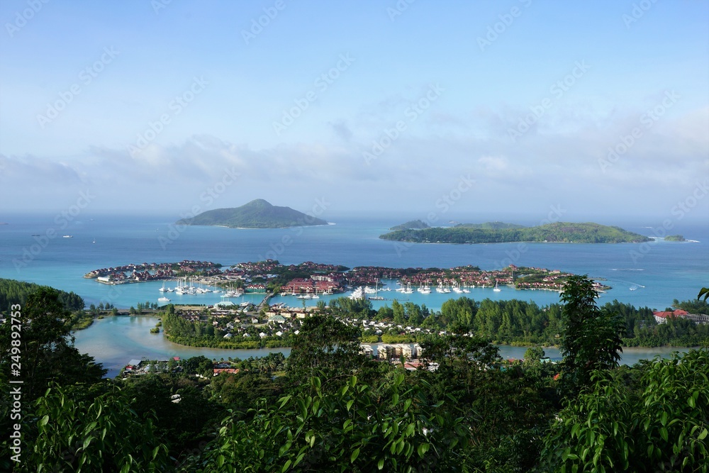 panoramic view of Eden island
